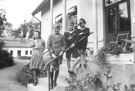 Ingrid, Lars, Göran ja Raimo